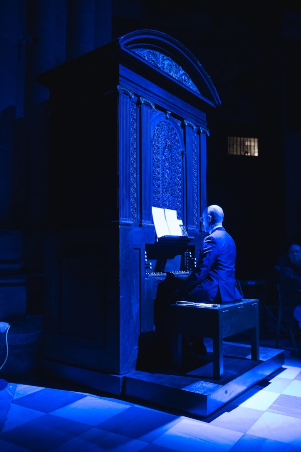 Organista en el órgano histórico de la Catedral